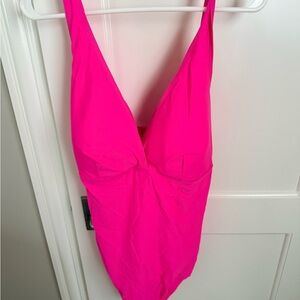 Torrid Pink One-Piece Swimsuit